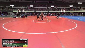 National 3-5 84 Quarterfinal - Carstyn Lucas, Williamsburg Wrestling Club vs Drew Miller, Great Bridge Wrestling Club