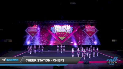 Cheer Station - Chiefs [2022 L4 Junior - D2 Day 1] 2022 Spirit Sports Dallas Nationals DI/DII