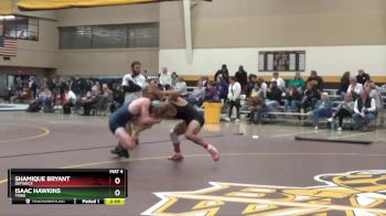 149 lbs Champ. Round 1 - Isaac Hawkins, Trine vs Shamique Bryant, Defiance