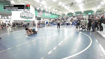 190 lbs Cons. Round 4 - Shawki Hubbard, Canyon Springs vs Bruno Allen, Ventura