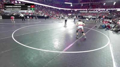 120 lbs Quarters - Landon Connelly, Sparta vs George Hamilton, South Milwaukee