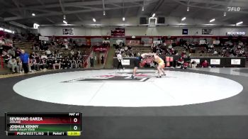 174 lbs 1st Place Match - Sevriano Garza, Ashland vs Joshua Kenny, Grand Valley State