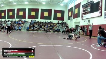 113 lbs 3rd Place Match - Mason Fertitta Farrell, Lakewood HS vs William Brown, Rocky River