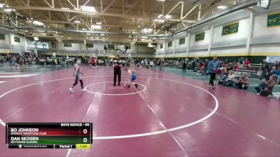 85 lbs Cons. Round 2 - Dan Skogen, Hettinger Huskies vs Bo Johnson, Stanley Wrestling Club