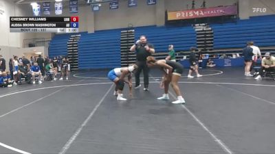 131 lbs Cons. Round 2 - Alissa Brown Washington, Allen vs Chesney Williams, Unattached