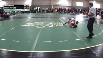 141 lbs Prelim - Joshua Vasquez, Grand Valley State vs Carson Ochs, McKendree