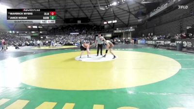 Boys 1A 165 lbs Quarterfinal - Jance Novak, Cashmere vs Maverick Myers, Zillah