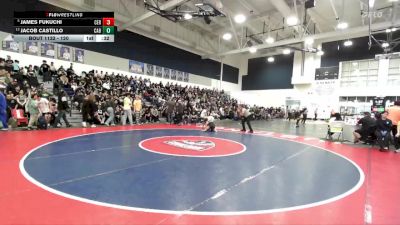 120 lbs Cons. Round 1 - James Fukuchi, Cerritos vs Jacob Castillo, Cabrillo/Long Beach