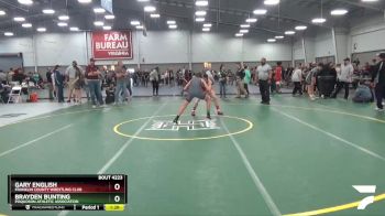 113 lbs Cons. Round 3 - Brayden Bunting, Poquoson Athletic Association vs Gary English, Franklin County Wrestling Club