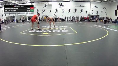 149 lbs Quarterfinal - Collin Oliver, Adrian vs Gabe Bulugaris, Ohio Wesleyan University