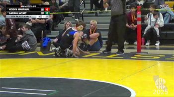 95 lbs 5th Place Match - Carson Wyatt, Dethrone vs Keidyn Madrigal, Dethrone