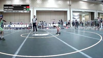 69 lbs Consi Of 16 #2 - David Tuesta, Yucaipa Thunder WC vs Liam Lantry, Hotshots Wrestling