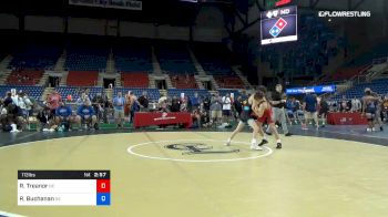 113 lbs Cons 8 #1 - Richard Treanor, North Carolina vs Rayshawn Buchanan, Nebraska