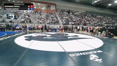 U23 Women - 65 lbs Quarters - Stephanie Chavez, CA vs Maddie Kubicki, MO