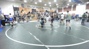 190 lbs Cons. Round 4 - Eric Madrigal, Newport Harbor vs Logan Trevino, Calvary Chapel (Santa Ana)