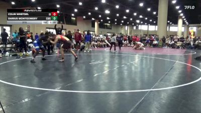 215 lbs Round 1 (6 Team) - Colin Whetsel, Indiana Outlaws vs Darius Montgomery, Elevation WC