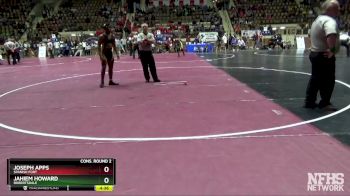 170 lbs Cons. Round 2 - Jahiem Howard, Robertsdale vs Joseph Apps, Spanish Fort