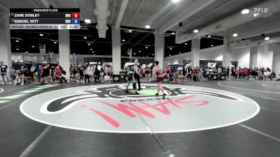 Champ. Round 2 - Zane Donley, Beaver Wrestling Club vs Ezekiel Witt, Bison Wrestling Club