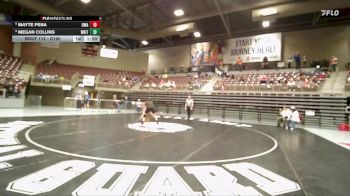 Champ. Round 1 - Megan Collins, Whitehorse vs Mayte Pena, Utah Military Academy