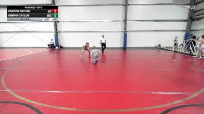 95 lbs Rr Rnd 1 - Carson Taylor, Elite NJ MS Black vs Griffin Taylor, Micky's Maniacs Grey