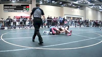 132 lbs Round Of 32 - Armani Marrujo, Clovis vs Evan Cavazos, Immanuel