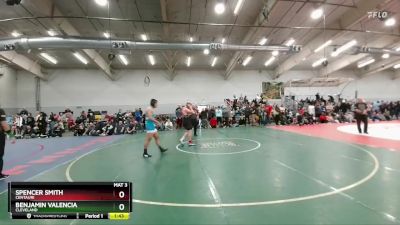 175 lbs Champ. Round 2 - Spencer Smith, Centauri vs Benjamin Valencia, Cleveland