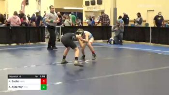 95 lbs Prelims - Nathan Sadler, Hopewell vs Alec Anderson, Pine Richland