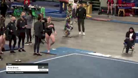 Pixie Brock - Floor, Air Force Academy - 2021 GymQuarters Invitational