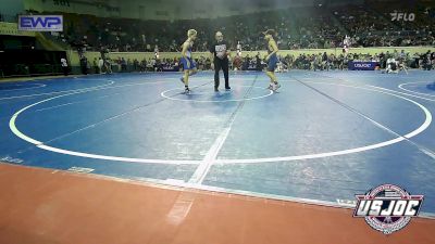 126 lbs Round Of 64 - Ashton Gonzales, Spartan Mat Club vs Haize Denten, Deer Creek Wrestling Club