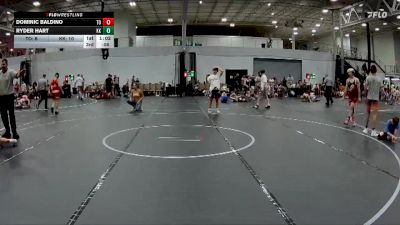 92 lbs Round 2 (4 Team) - Ryder Hart, Kardiac Kidz vs Dominic Baldino, The Outsiders