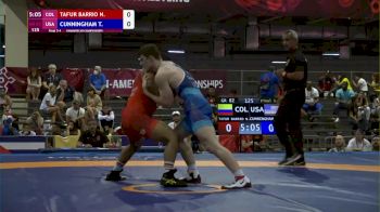 82 kg 3rd Place - Tyler Cunningham, USA vs Nestor Taffur, COL