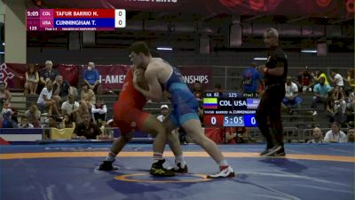 82 kg 3rd Place - Tyler Cunningham, USA vs Nestor Taffur, COL