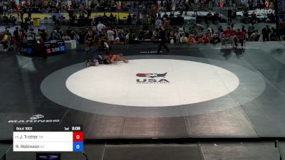 175 lbs Rnd Of 64 - Jaxon Trotter, OK vs Ronald Robinson, AZ