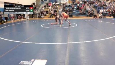 120 lbs Cons. Round 3 - Kal Smith, Burns/Pine Bluffs vs Troy Christensen, Newcastle