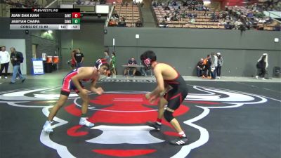 122 lbs Consi Of 16 #2 - Juan San Juan, Santa Maria vs Jasiyah Chapa, Sanger
