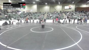 50 lbs Round Of 16 - Nash Miller, Buckaroo WC vs Korban Grant, Athlos Wrestling