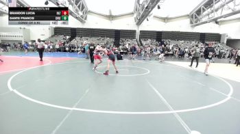 119-I lbs Consi Of 8 #2 - Brandon Lucia, Patriot Club vs Dante Francis, Savage Wrestling