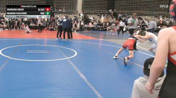 69 lbs Rr Rnd 2 - Hudson Broz, Nebraska Elite - ESE vs Mason Falcone, Thunderstruck - ESE