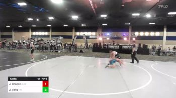 109 lbs Round Of 32 - Jack Benesh, Alber Athletics vs Jax Vang, The Empire