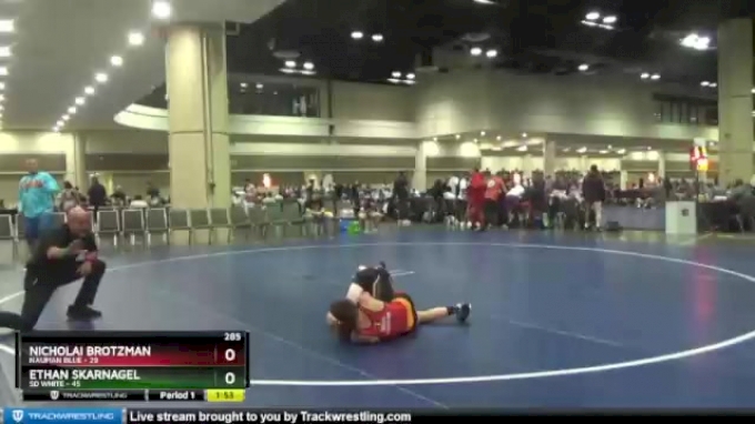 106 lbs Champ Round 1 (16 Team) - Carter Krouse, Indiana Smackdown ...