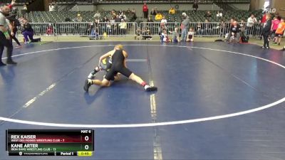 80 lbs Finals (2 Team) - Kane Arter, Iron Rams Wrestling Club vs Rex Kaiser, West Des Moines Wrestling Club