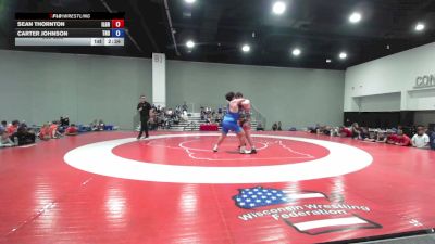 285 lbs Sean Thornton, Illinois Greco vs Carter Johnson, Team North Dakota