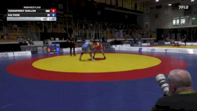57kg Semifinal - Taranpreet Dhillon, Canadian Mal Wrestling vs Kai Pare, Coast RTC