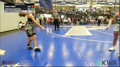 67 lbs Rr Rnd 2 - Jaycee Cervantes, F-5 Grappling vs N`cyla Brown, OKC Saints Wrestling