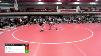 138 lbs Quarterfinal - Braden Kain, Whitman-Hanson vs Cam Ice, Minnechaug