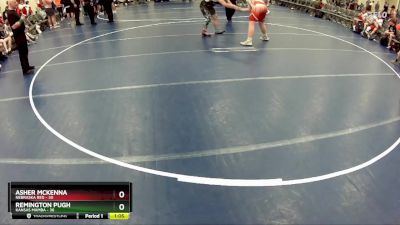 220 lbs Finals (8 Team) - Asher McKenna, Nebraska Red vs Remington Pugh, Kansas Mamba