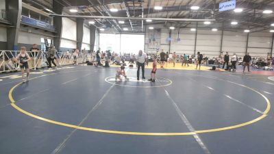 52 lbs Rr Rnd 1 - Trey Sanders, Mat Assassins Red - EL vs Mason Karr, Roundtree Wrestling Academy - EL