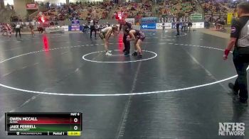 A 132 lbs Cons. Round 1 - Jake Ferrell, David Crockett vs Owen McCall, Alcoa