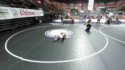 59 lbs Champ. Rd Of 16 - Keanu Lemrise, Redwood Wrestling Club vs Arrow Ballon, Savage House Wrestling Club