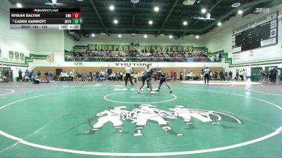 126 lbs Champ. Round 2 - Rivaan Balyan, Simi Valley vs Caden Garriott, South Torrance